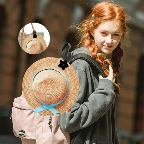 Magnetic Hat Clip for Travel Pentagram-Shaped Bag Hat Keeper Clip on Hands Free Hat Holder for Traveling Bags Purses Backpacks