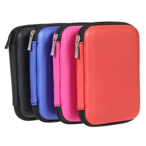 2.5 Inch Hard Disk Bag Headset Bag Multi-Function Mobile Power Package EVA Pouch Earphone Bag for PC Laptop Hard Disk Case