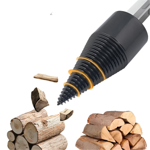 32/38/42/45/50Mm Wood Drill Bit Twist Firewood Splitting Drill Bit Wood Splitter Screw Cones Bit Square round Drill Bit for Wood